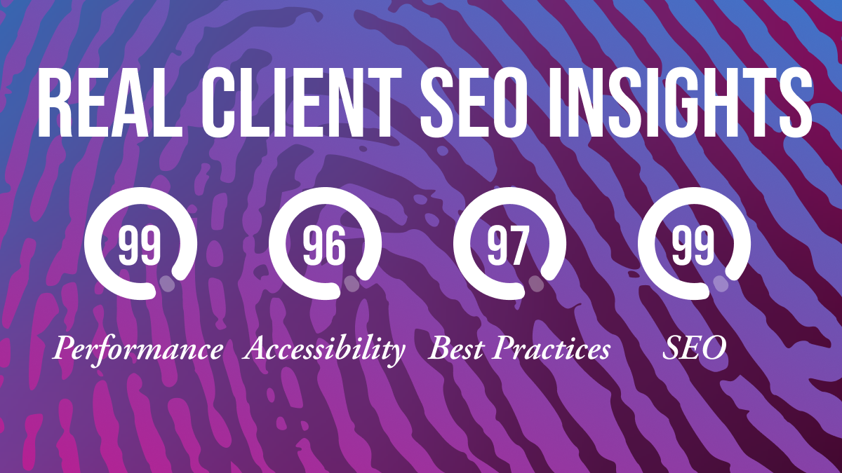 We Built a Website That Scored 99 for Performance. Here’s What That Actually Did for the Business.