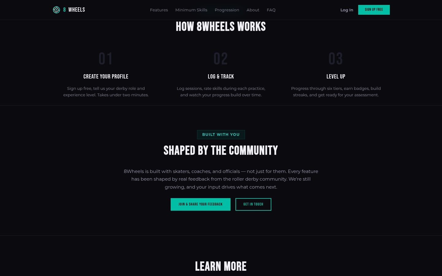 How 8 Wheels works in three steps