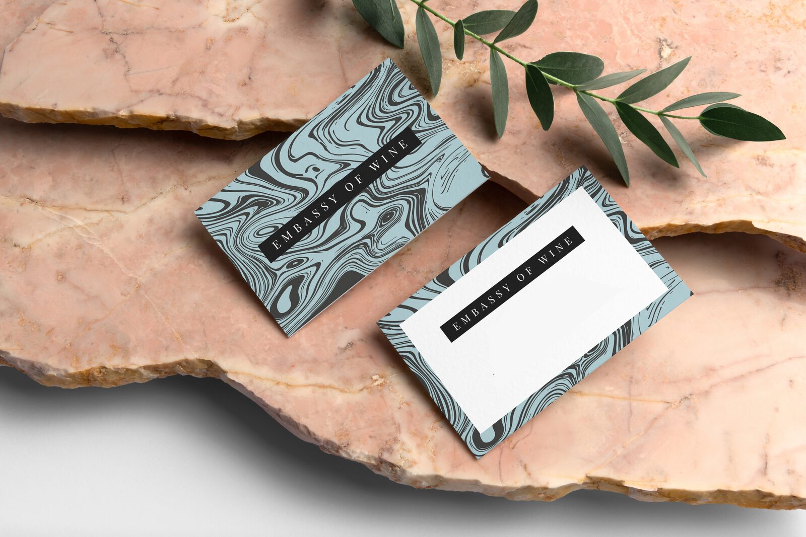 Embassy of Wine business cards