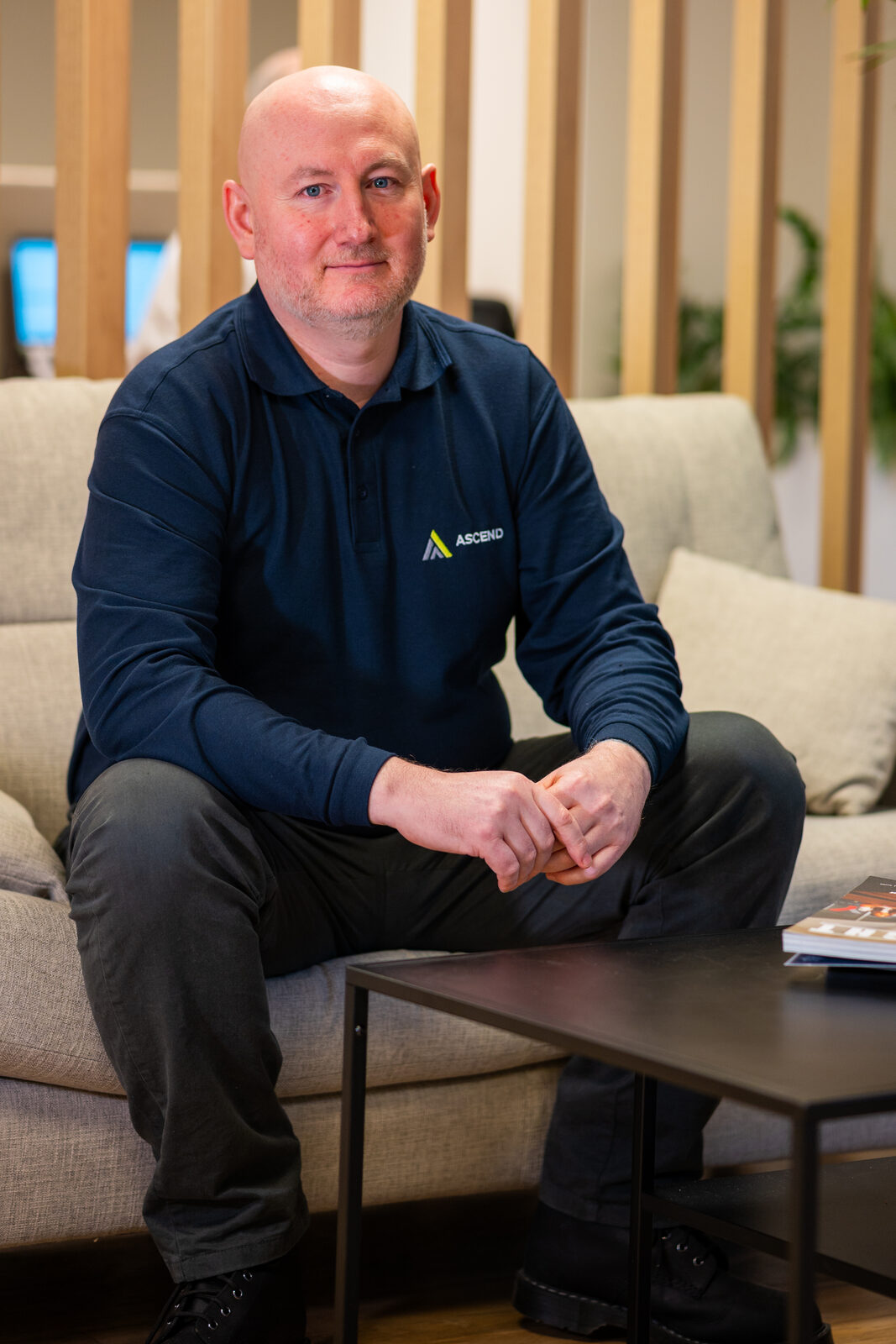 James Wooton relaxed portrait