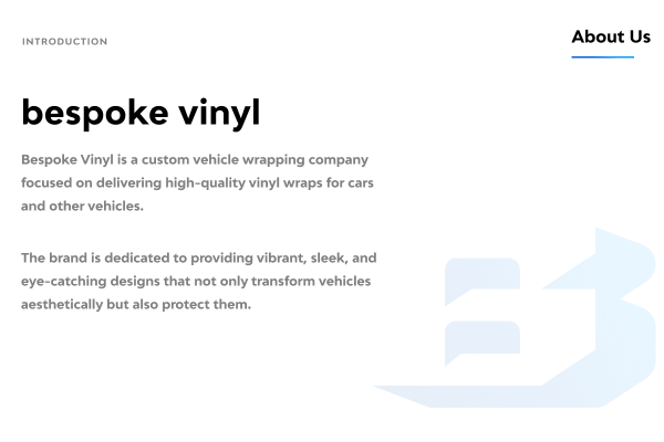 Bespoke Vinyl Branding - image 2