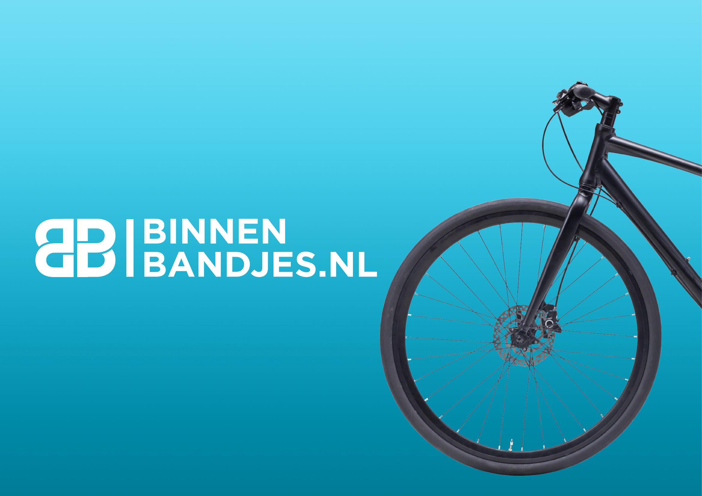Binnen Bandjes — logo with front wheel