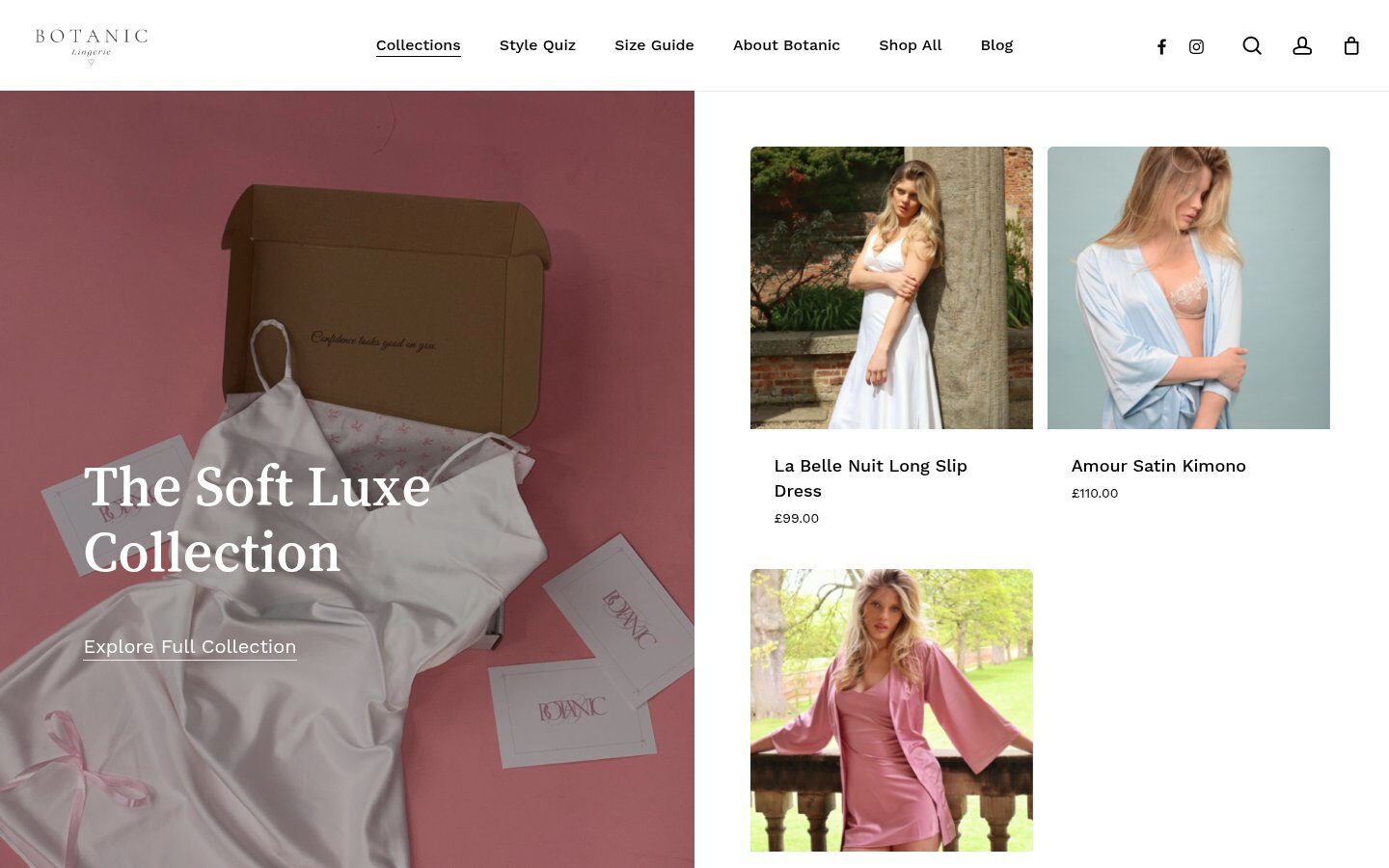 Botanic collections page