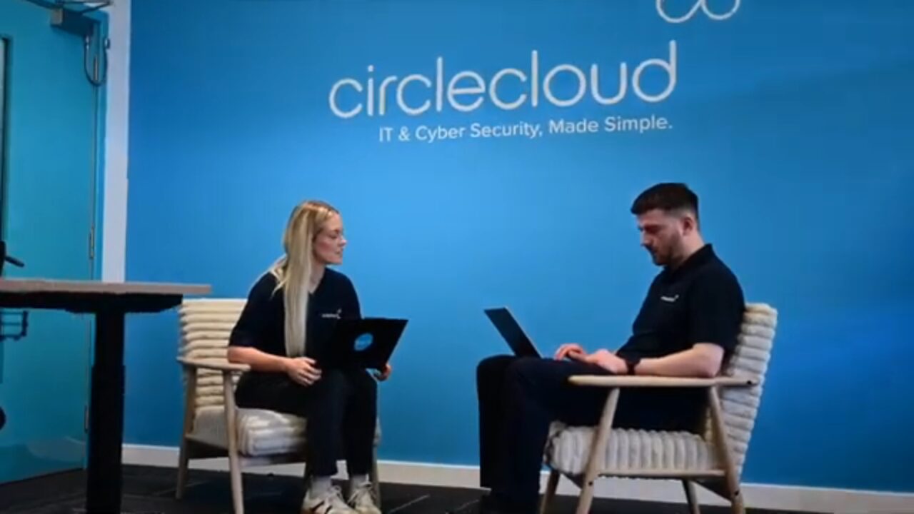 Circle Cloud engineers at the monitoring dashboard