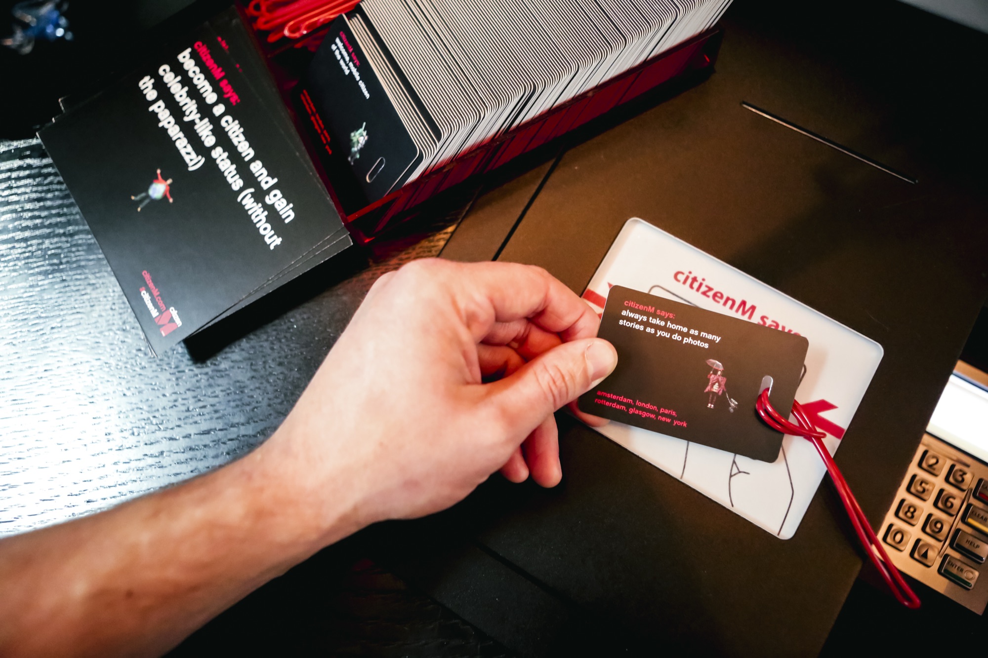 citizenM — hotel keycard design