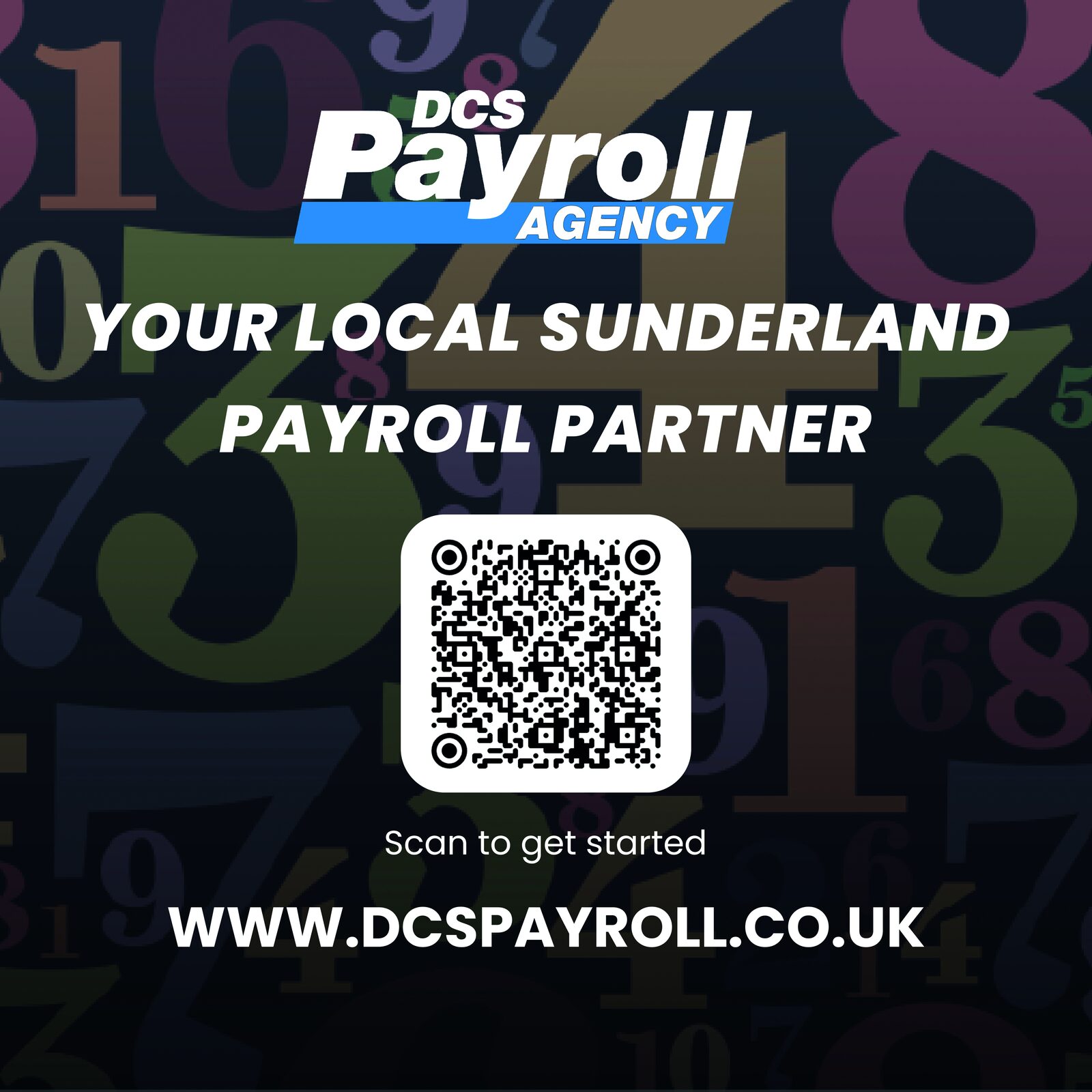 DCS Payroll Sunderland beer mat
