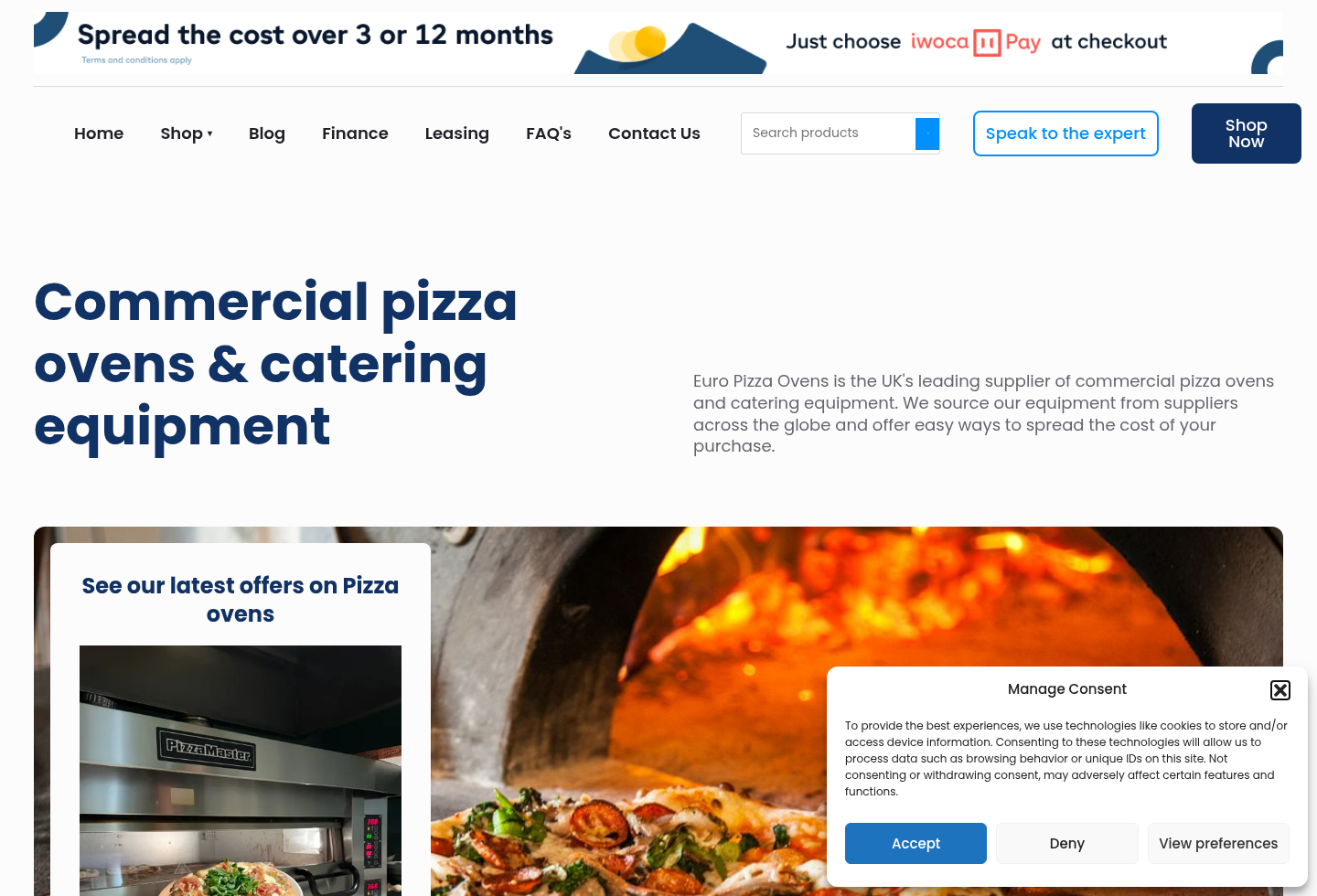 Euro Pizza Ovens