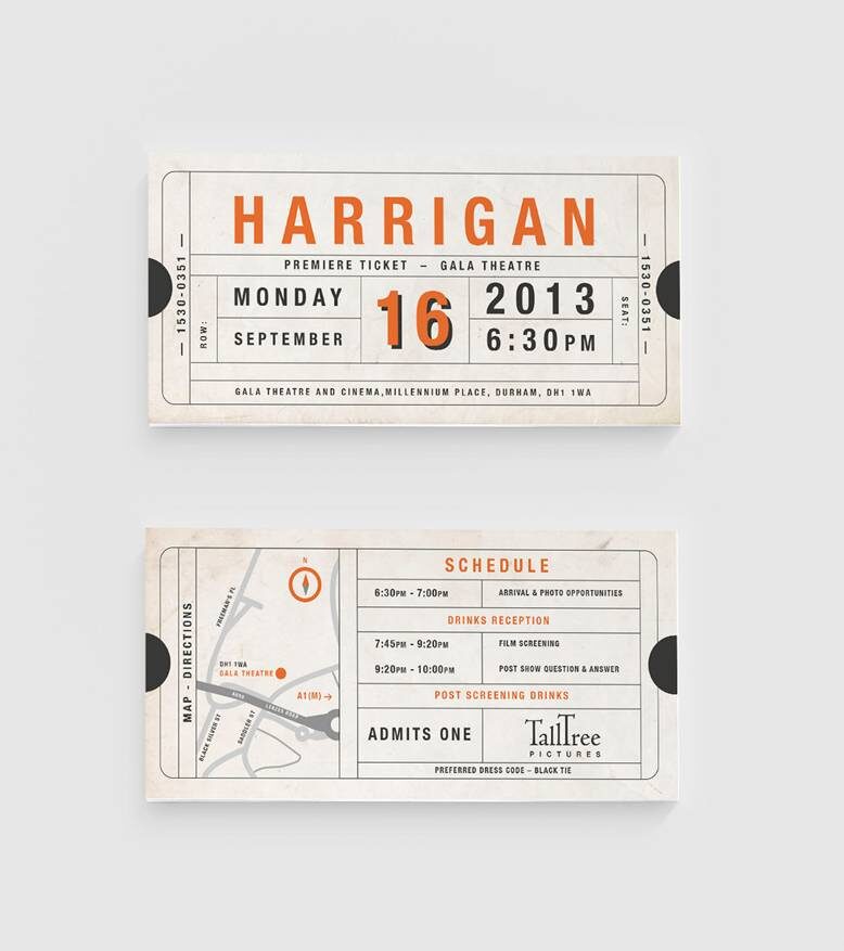 Harrigan premiere ticket and schedule