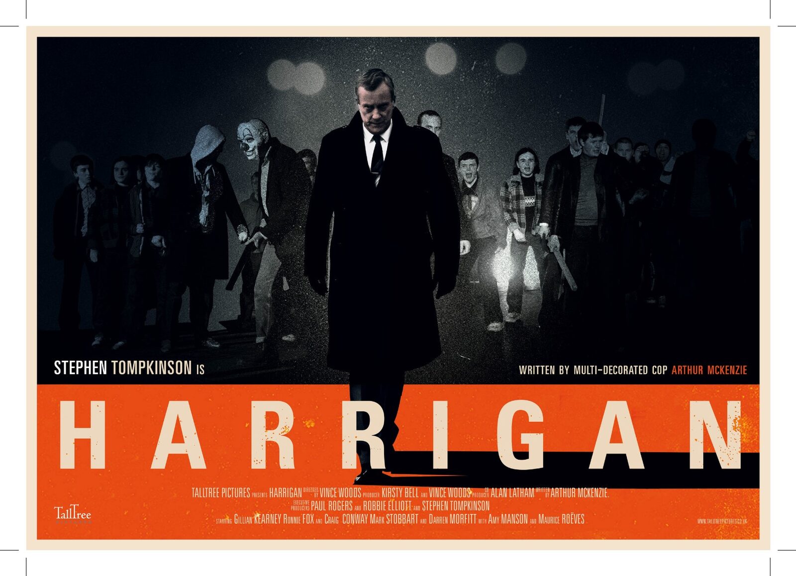 Harrigan press pack poster page