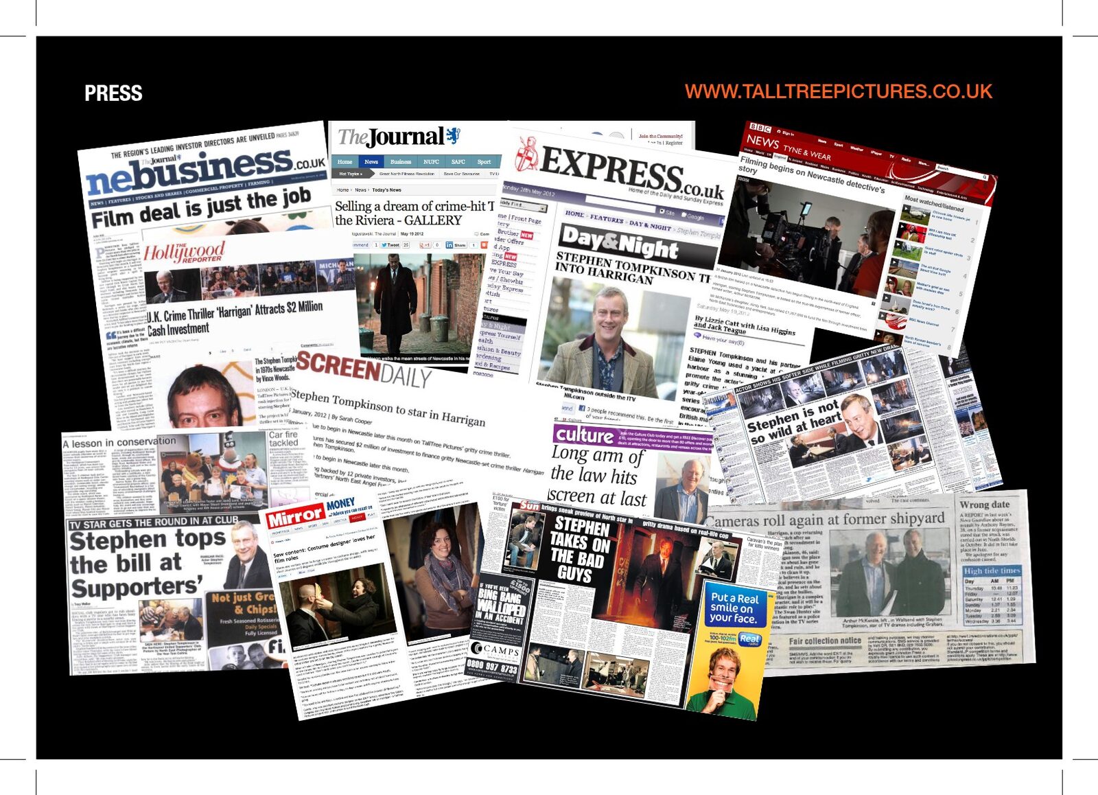 Harrigan press pack press coverage