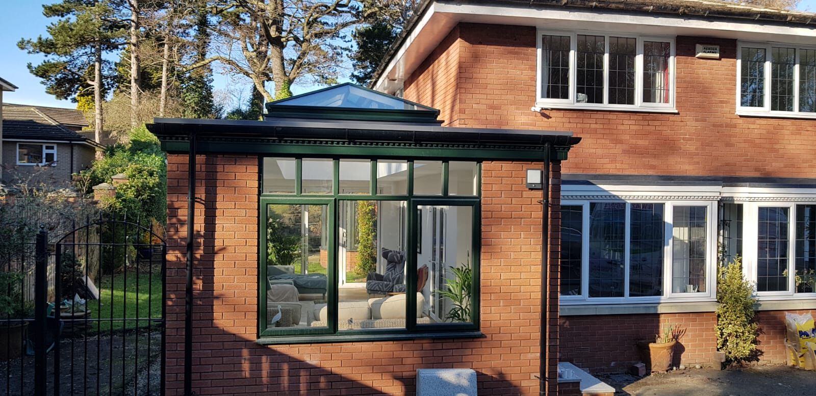 Heritage Conservatories orangery with roof lantern
