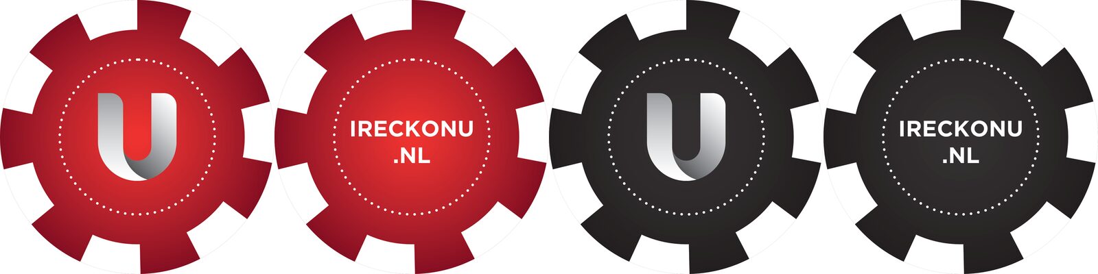 IRECKONU branded casino chips