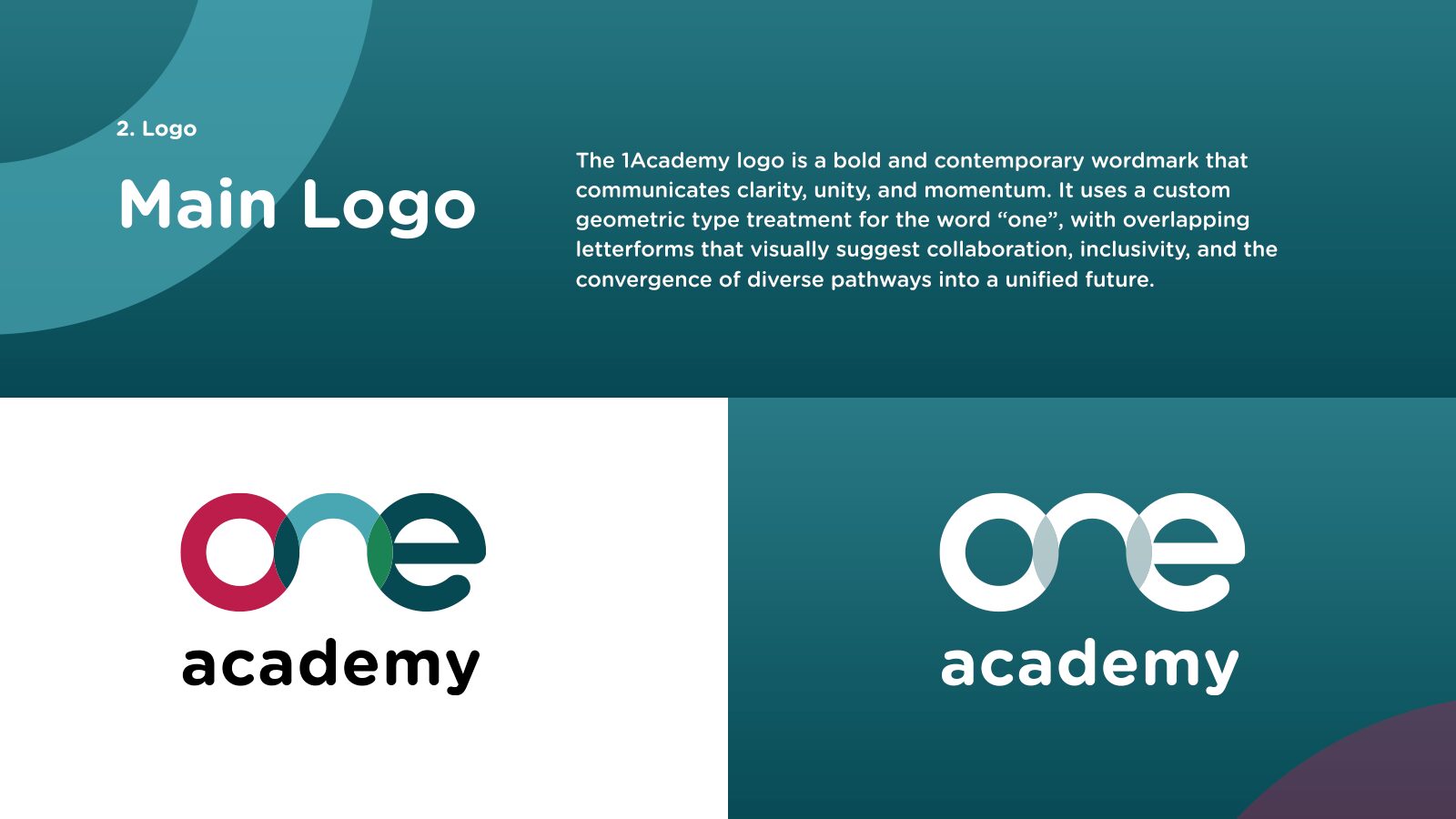 One Academy main logo page