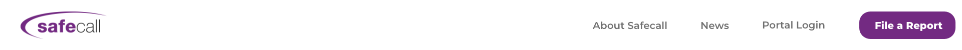 Safecall Whistleblower page