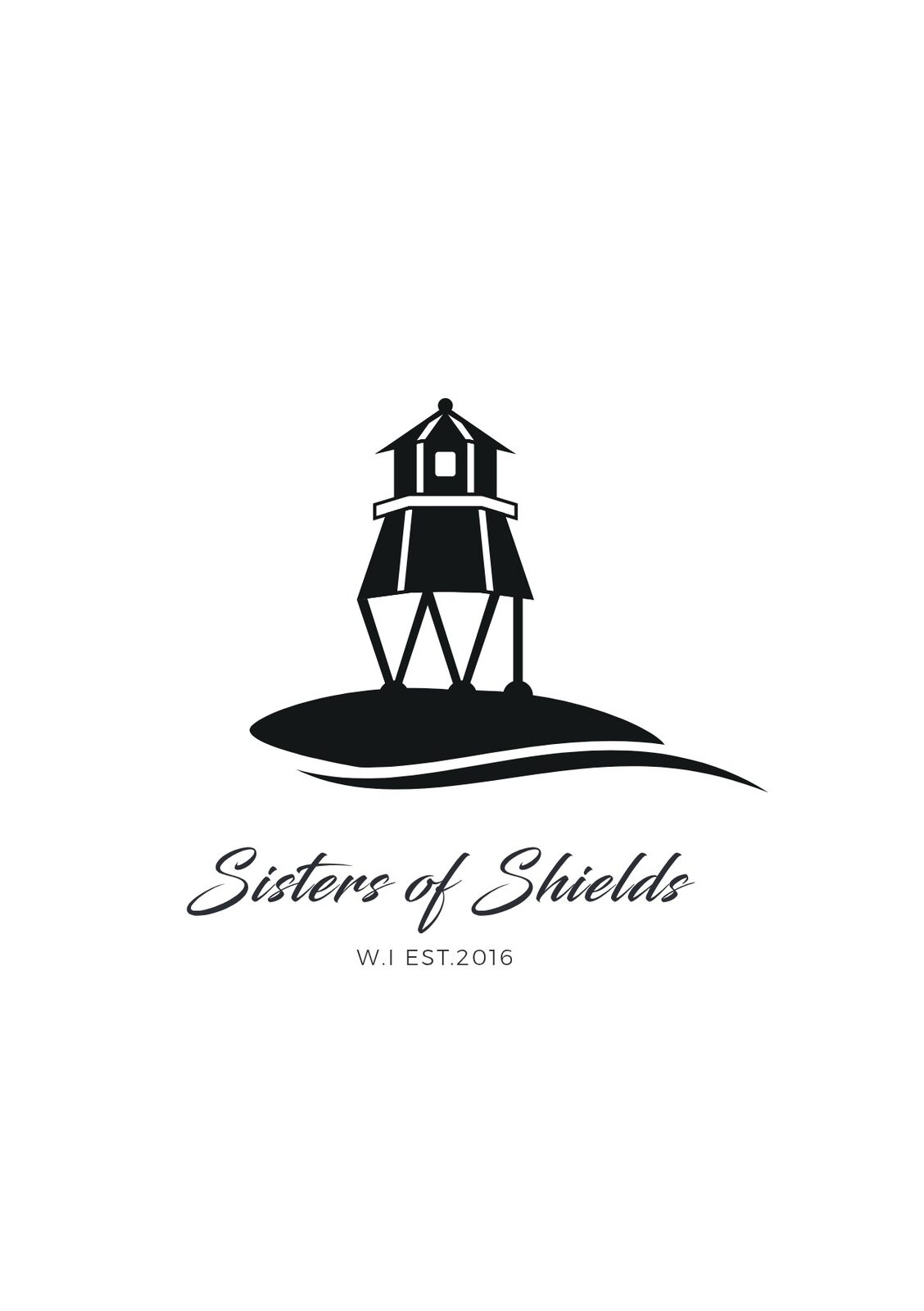 Logo sheet with lighthouse mark