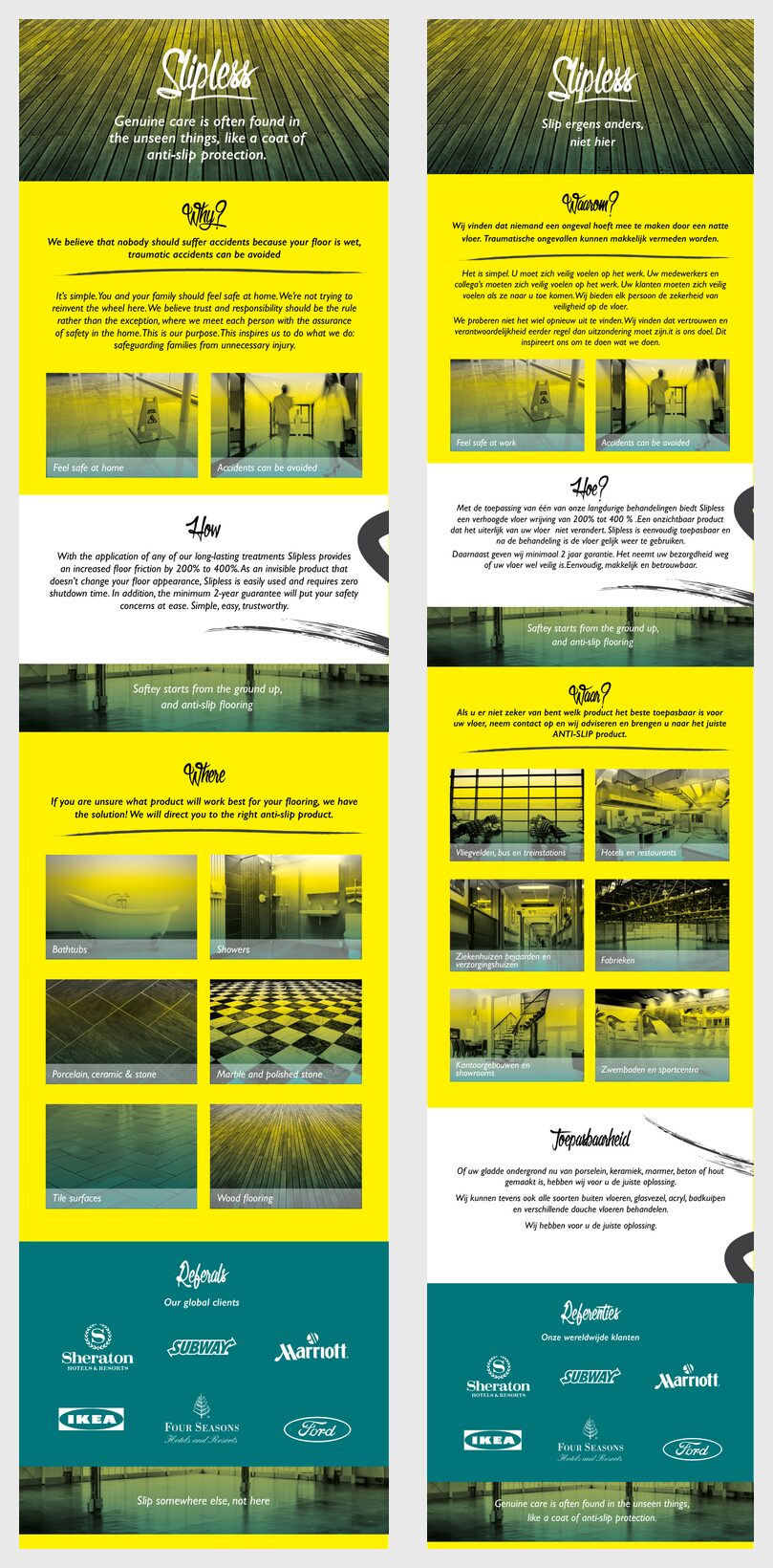 Slipless B2C and Dutch B2B email flyers