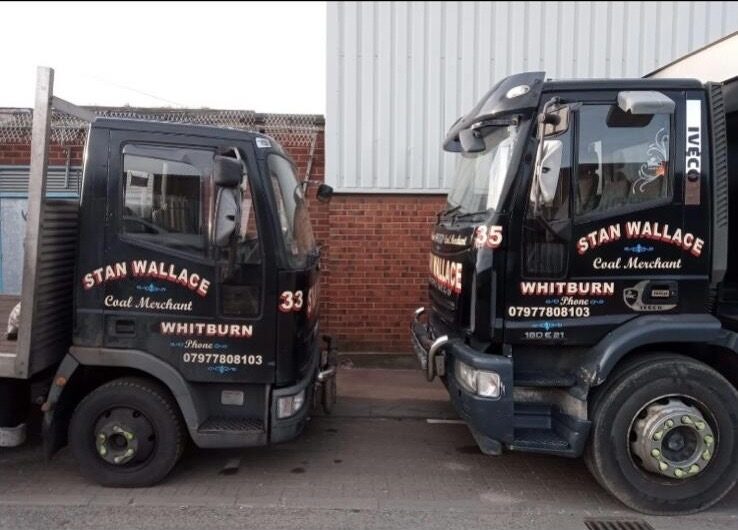 Stan Wallace coal lorries 33 and 35