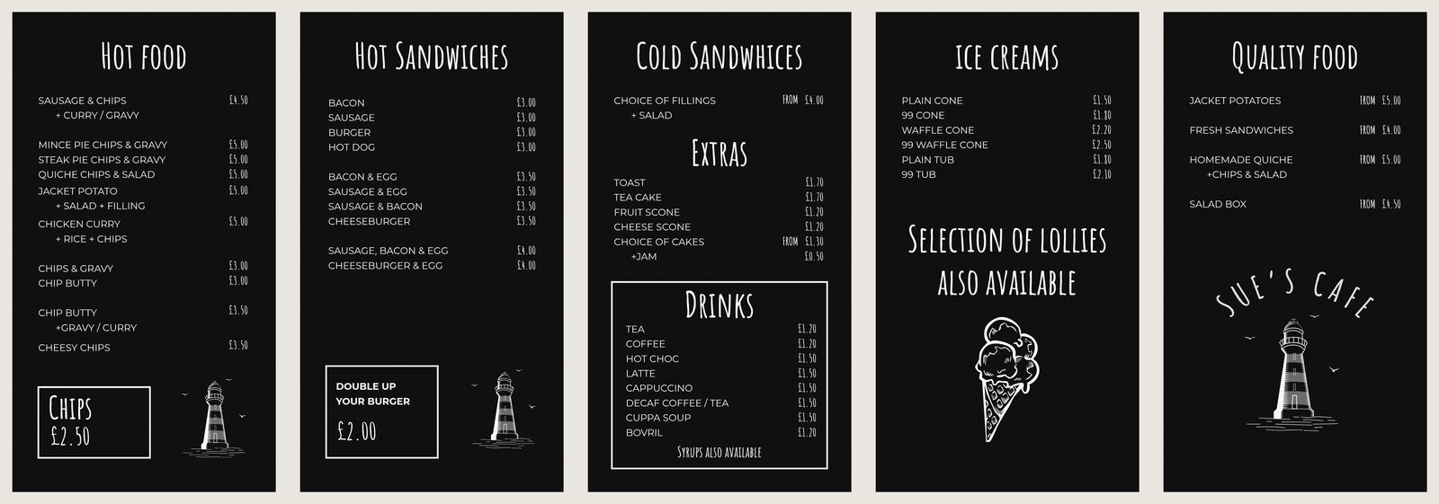 Menu Boards