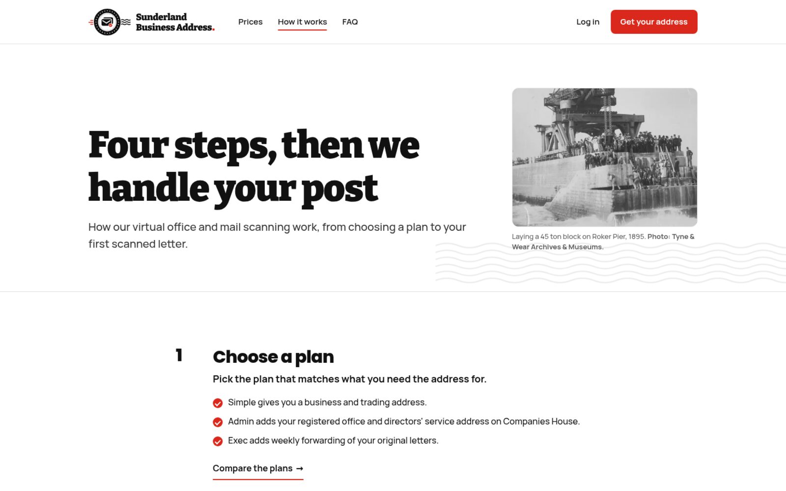 How it works page