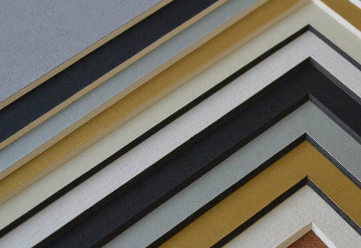 Mount board colours at The Framing Department