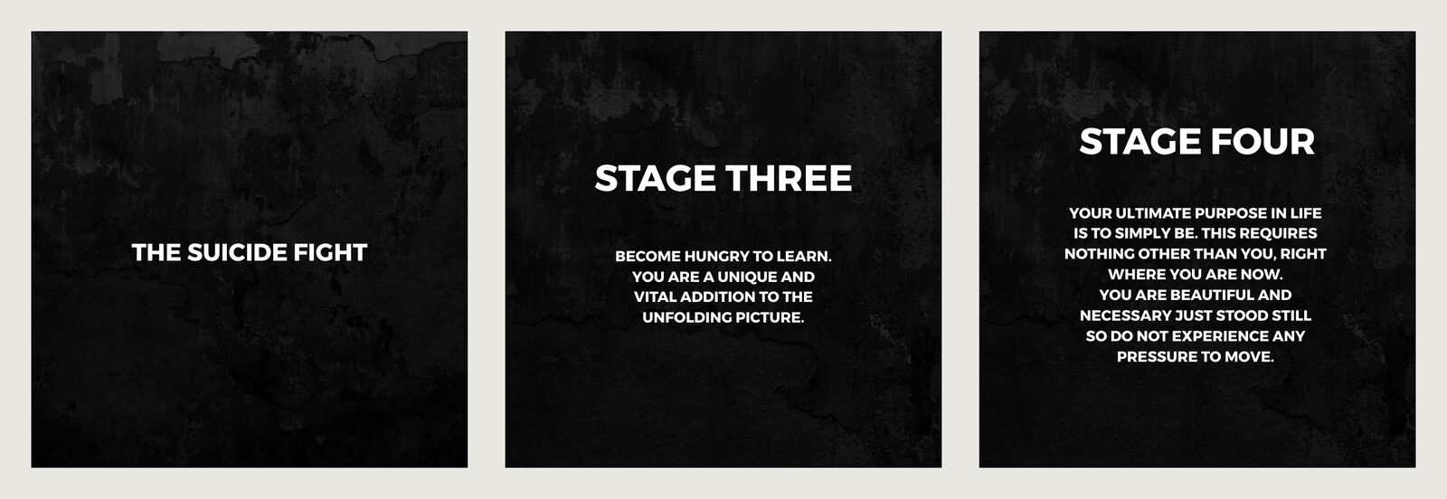 Single square pages from the fixed-layout ebook